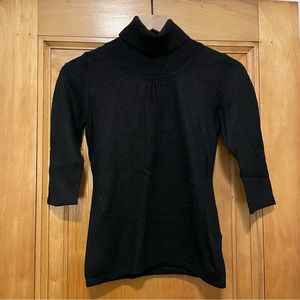 Black Turtleneck Sweater, Banana Republic